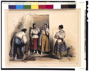 Puebla Kadınları, 1836