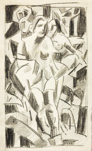İki Figür by Carl Newman