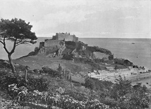 Mont Orgueil Kalesi, Jersey, c1896