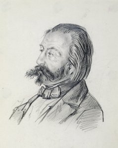 Dembriste (veya Dekabriste) Portresi by Carl Peter Mazer