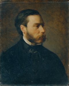 Sanat tüccarı Georg Plach by Carl Rahl