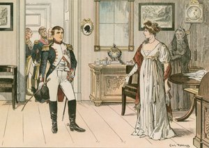 Prusya Kraliçesi Louise (1776-1810) ve Napolyon I (1769-1821), 1807