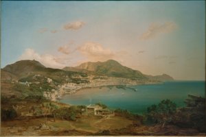 Cenova üzerinden görünüm by Carl Rottmann