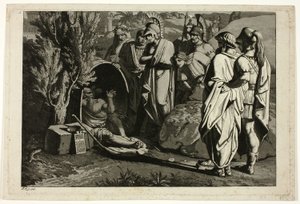 Diogenes, Alexandre ve Generalleri ile Küvetinde
