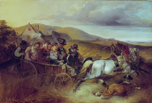 Düğün yolculuğu. 1841