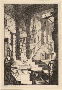 Antik Hapishane Fantazisi by Carl Schütz