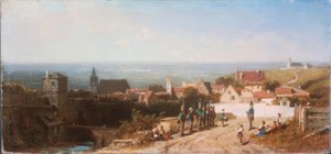 Eski kasaba by Carl Spitzweg