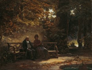 Dinlenme yürüyüşçüleri by Carl Spitzweg