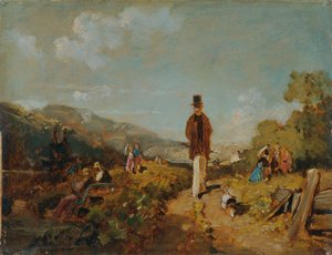 bahçe gururu by Carl Spitzweg