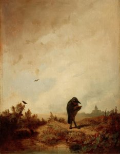Kuzgun by Carl Spitzweg