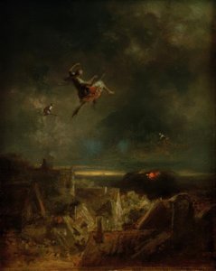 heksenritt by Carl Spitzweg