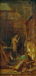 Kütüphanede by Carl Spitzweg