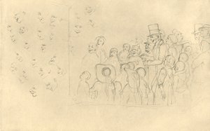Kasperltheater II, 19. yüzyılın ortaları, c1924. by Carl Spitzweg