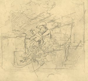 Lektüre, 19. yüzyılın ortaları, c1924. by Carl Spitzweg