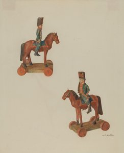 Pa. Alman Oyuncak Asker by Carl Strehlau