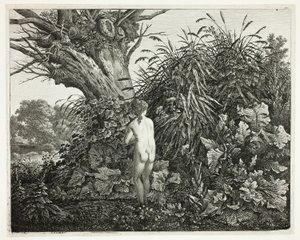 Bataklık Ormanında Peri by Carl Wilhelm Kolbe, the elder
