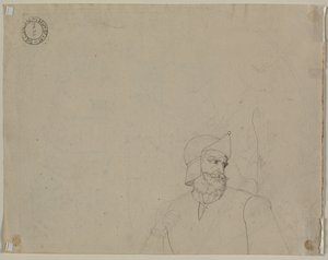 Bir Manzaradaki Asker, 19. yüzyılın ikinci çeyreği. by Carl Wilhelm Tischbein