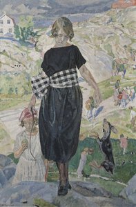 Zıplayan Köpek, 1920 by Carl Wilhelm Wilhelmson