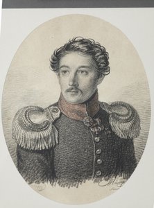 Nikolay Vasilyevich Khvostov'un Portresi 1793-1837, 1822.