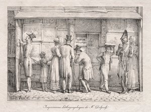 Delpech Litografik Matbaa by Carle Vernet