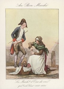 Hayat Suyu Tüccarı by Carle Vernet