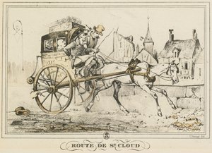 Günlük Yaşamdan Sahneler, Yollar ve Patikalar: Saint-Cloud