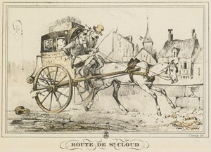 Günlük Yaşamdan Sahneler, Yollar ve Patikalar: Saint-Cloud