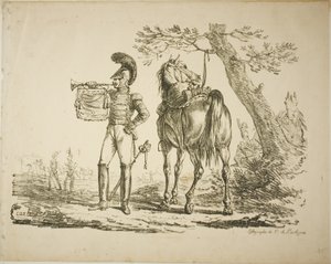 Tüfekçilerin Trompetçisi by Carle Vernet