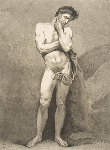 Bir Akademi: Daimi Adam, 1742-43. by Carle van Loo
