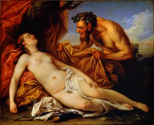 Jüpiter ve Antiope, c1753