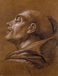 Çalışma, Carle van Loo (1705-1765), iyimser çizim by Carle van Loo
