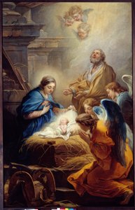 Meleklere Tapınma Tablosu Carle van Loo (1705-1765) 1751 Brest, Güzel Sanatlar Müzesi by Carle van Loo