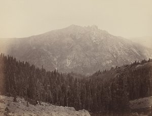 Downville Butte by Carleton E. Watkins