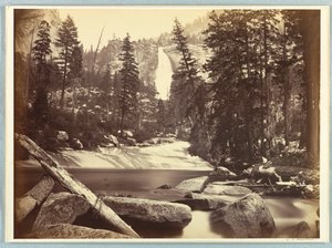 Nevada Güz, Yosemite by Carleton E. Watkins