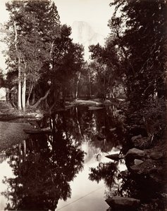 Güney Kubbesi, 6.000 fit, Yosemite, yaklaşık. 1872, basılmış yaklaşık. 1876. by Carleton E. Watkins.