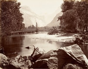Kubbeler, Yosemite, yak. 1872, basılmış yaklaşık. 1876.