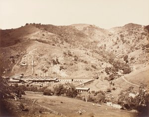 İşler ve Maden, New Almaden, Santa Clara, California by Carleton E. Watkins