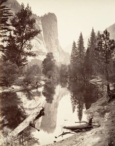 Washington Kulesi, Yosemite, yak. 1872, basılmış yaklaşık. 1876.