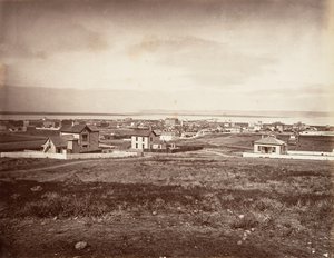 San Diego, 1876, basılmış yaklaşık. 1876. by Carleton Emmons Watkins