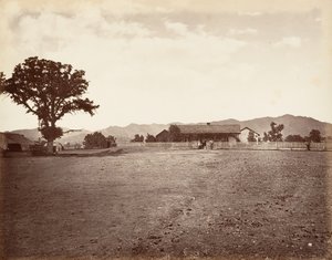 Santa Margarita Çiftliği, 1876, basılmış yaklaşık. 1876. by Carleton Emmons Watkins