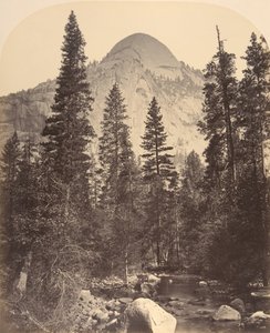 Tacoye, Kuzey Kubbe, 3729 Feet, 1861. by Carleton Emmons Watkins