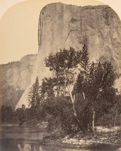 Tutucanula, El Capitan, 1861. by Carleton Emmons Watkins
