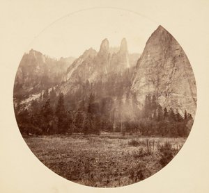 [Yosemite Ulusal Parkı, Kaliforniya], yak. 1878. by Carleton Emmons Watkins