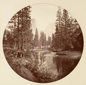 [Yosemite Ulusal Parkı, Kaliforniya], yak. 1878. by Carleton Emmons Watkins