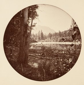 [Yosemite Ulusal Parkı, Kaliforniya], yak. 1878. by Carleton Emmons Watkins