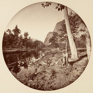 [Yosemite Ulusal Parkı, Kaliforniya], yak. 1878. by Carleton Emmons Watkins