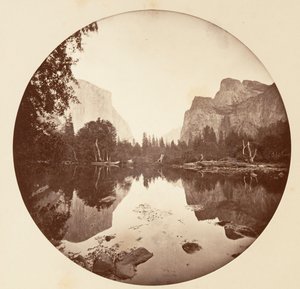 [Yosemite Ulusal Parkı, Kaliforniya], yak. 1878. by Carleton Emmons Watkins