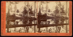 Casa Nevada ve Kulübe. Yo Semit by Carleton Watkins