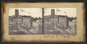 Dupont Caddesi, 4 Temmuz 1862 by Carleton Watkins