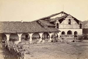 Misyon, San Antonio de Padua by Carleton Watkins
